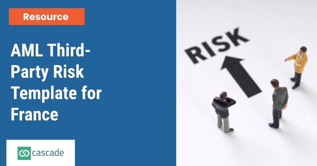 AML Third-Party Risk Template for France